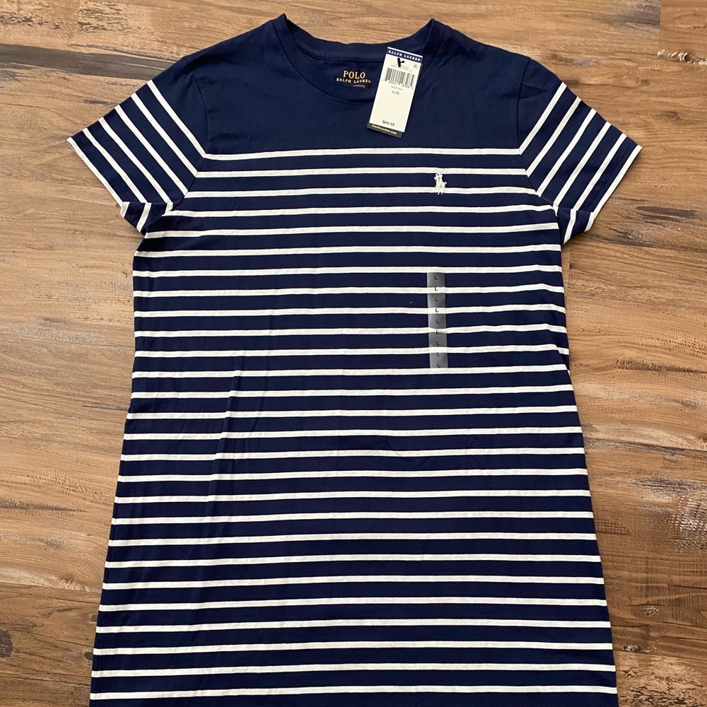 Brand new Polo Ralph Lauren t-shirt dress